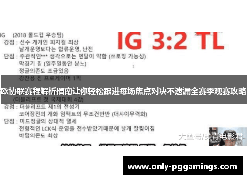 欧协联赛程解析指南让你轻松跟进每场焦点对决不遗漏全赛季观赛攻略 欧协联赛程解析指南让你轻松跟进每场焦点对决不遗漏全赛季观赛攻略
